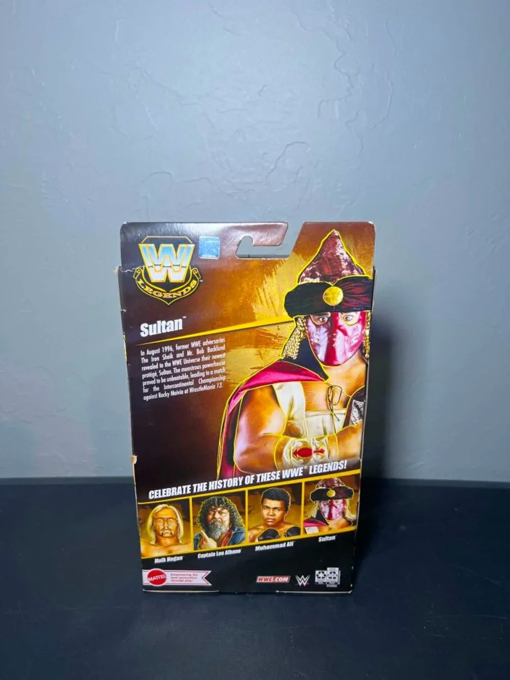 Brand New in Box WWE Sultan Legends Elite Collection Series 22 Action Figure.